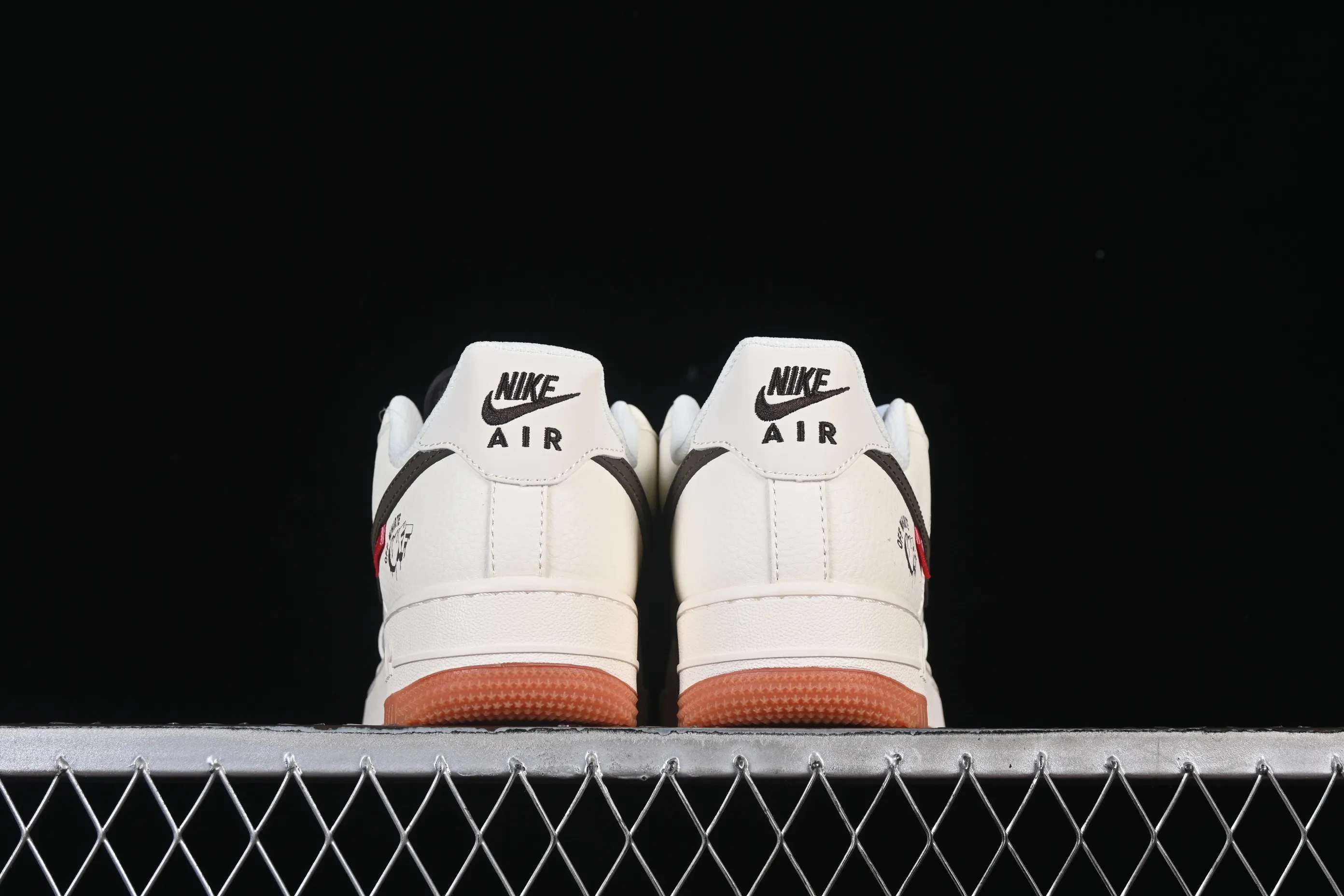 All categories Nk Air Force 1 Air Force series Nk Air Force 1 Low Air Force low-top Nike Air Force 1'07 Low joint love rice black raw rubber Air Force 1 low-top casual sneakers QW5836-027